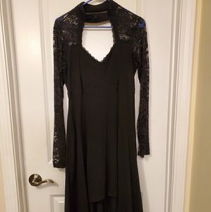 Black "vampire " goth dress